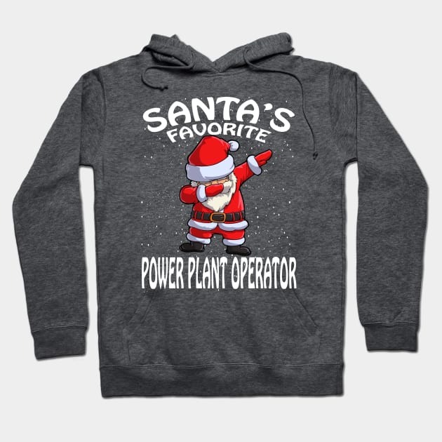 Santas Favorite Power Plant Operator Christmas Hoodie by intelus